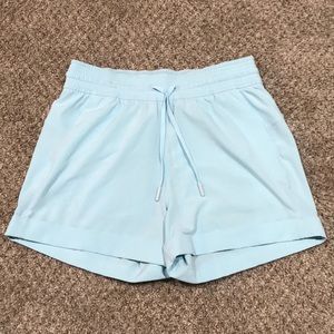 Light Blue Lululemon Shorts